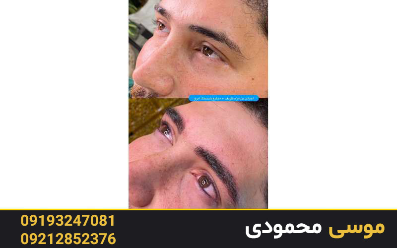 انواع روش‌های هاشور ابرو اقایان کدامند؟